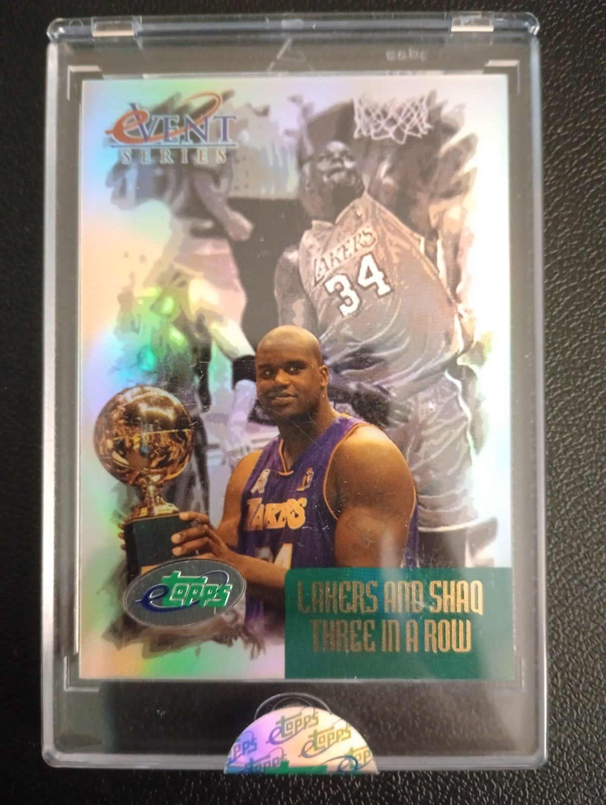 2002-03 eTopps Event Series #ES3 Shaquille O’Neal Lakers