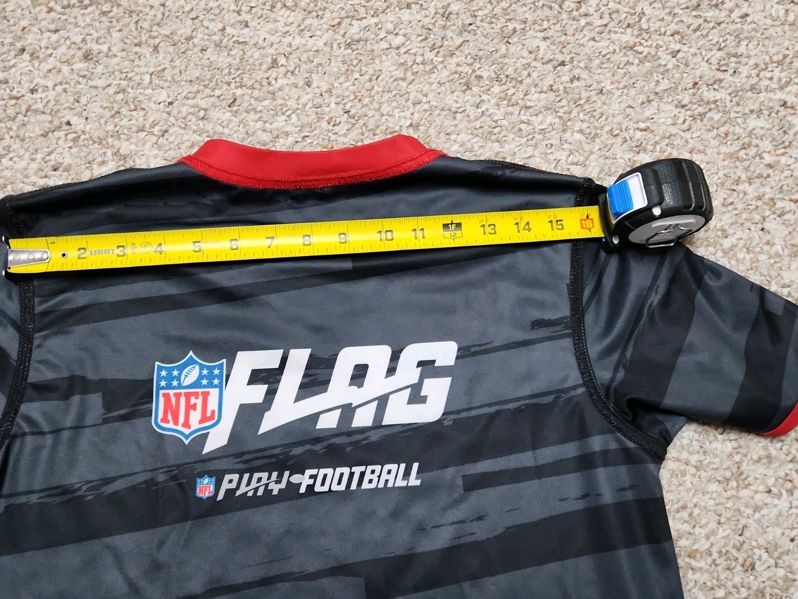 NFL Team Atlanta Falcons Flag Football Jersey Youth Size XL REVERSIBLE