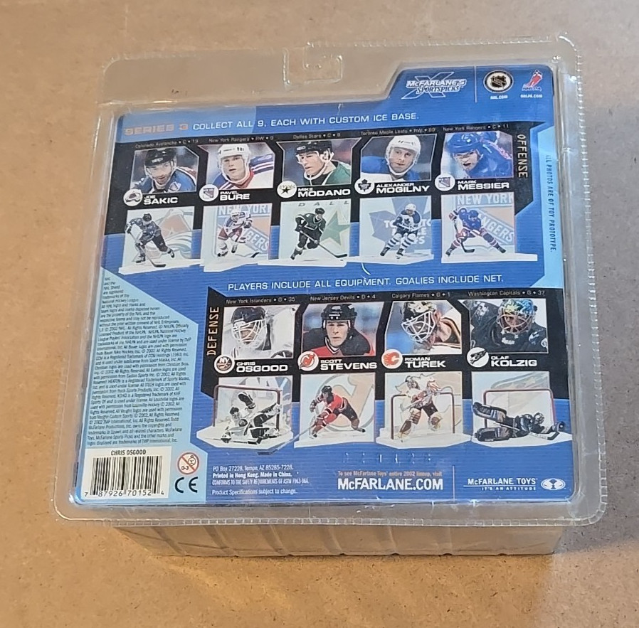 Chris Osgood Series 3 NHL New York Islanders McFarlane Figure