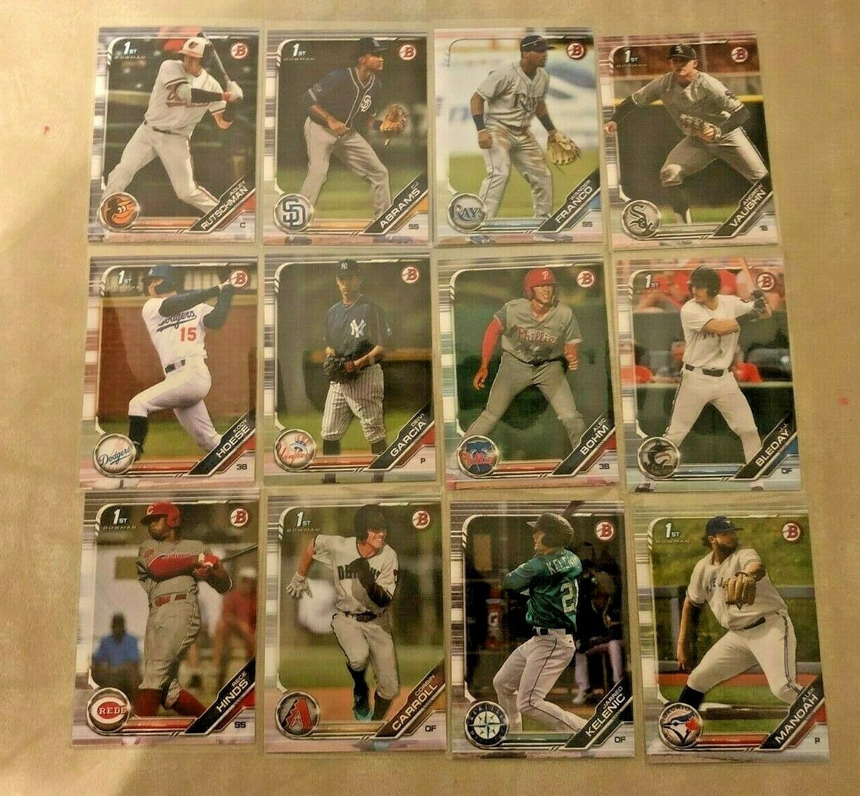 2019 Topps 1st Bowman Draft Baseball Card You Pick Complete Your Set Rutschman