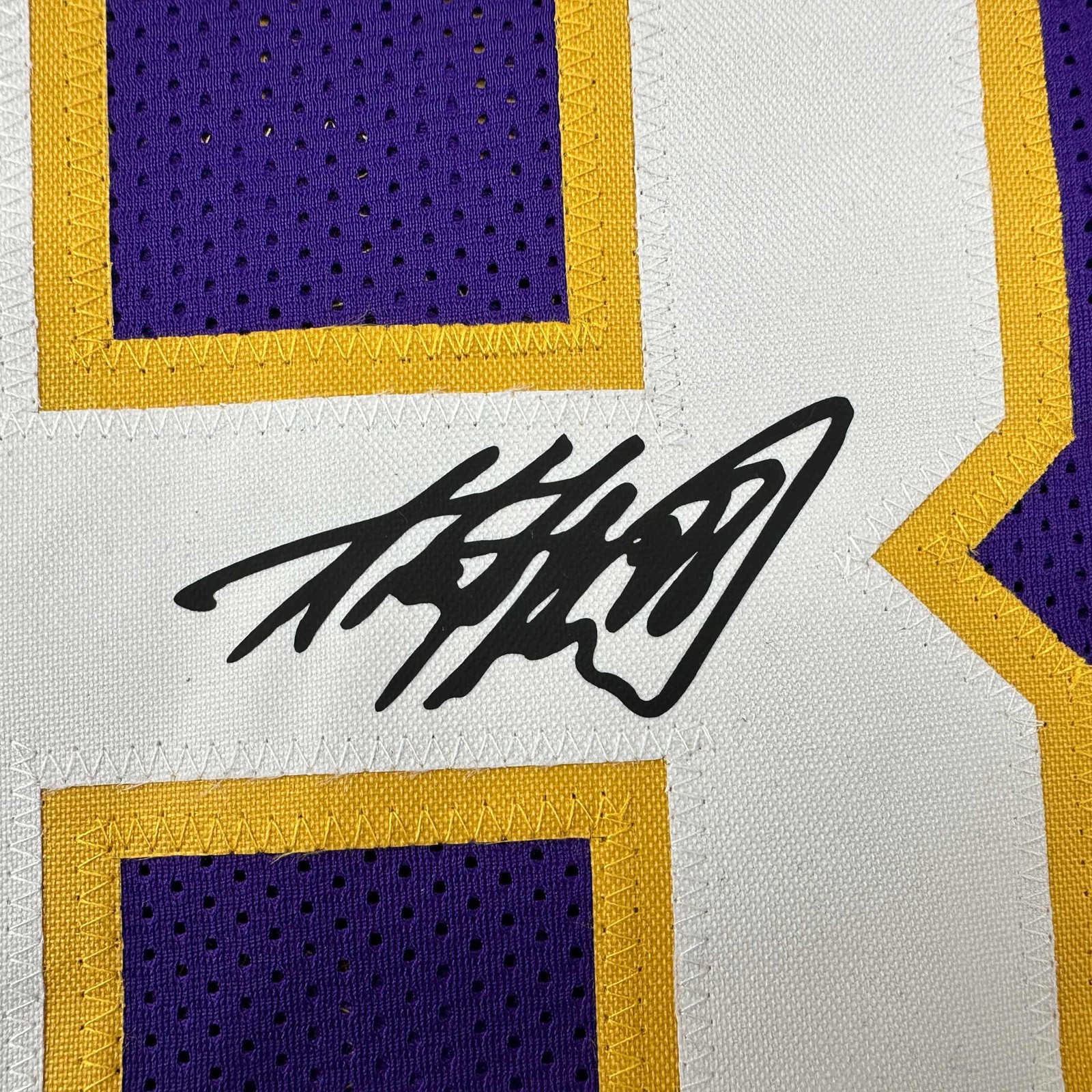 Framed Facsimile Autographed Adrian Peterson 35×39 Minnesota Reprint Jersey