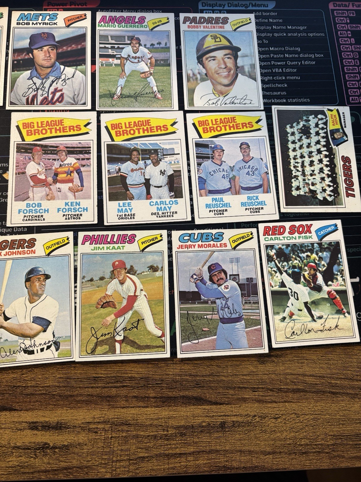 1977 Topps Baseball U-Pick #541-660 VGEX+ Free Shipping on 3+ Cards!