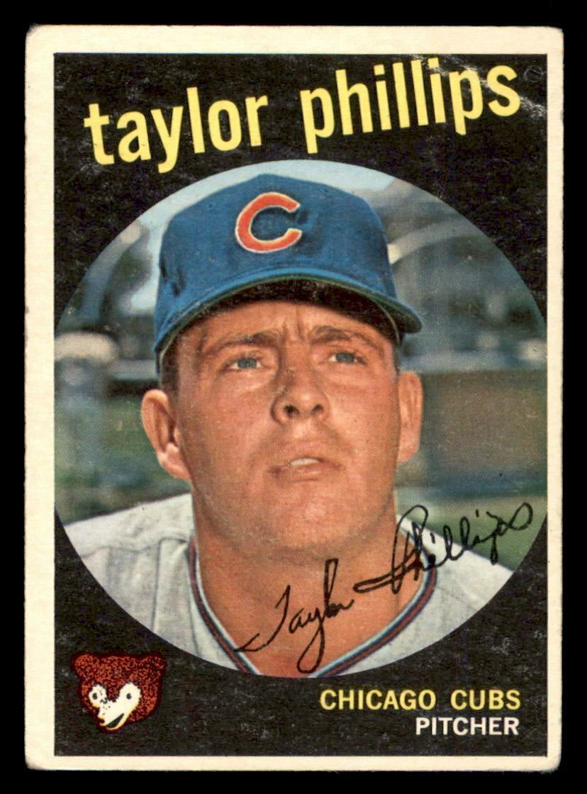 1959 Topps #113 Taylor Phillips GD (Wrinkle) JRI1