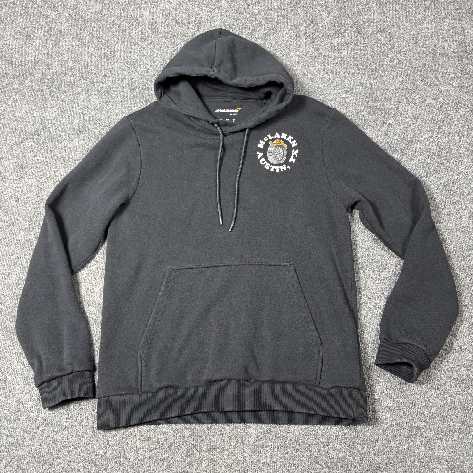 McLaren Formula 1 Team Hoodie Sweatshirt Mens Medium F1 Castore Austin Texas