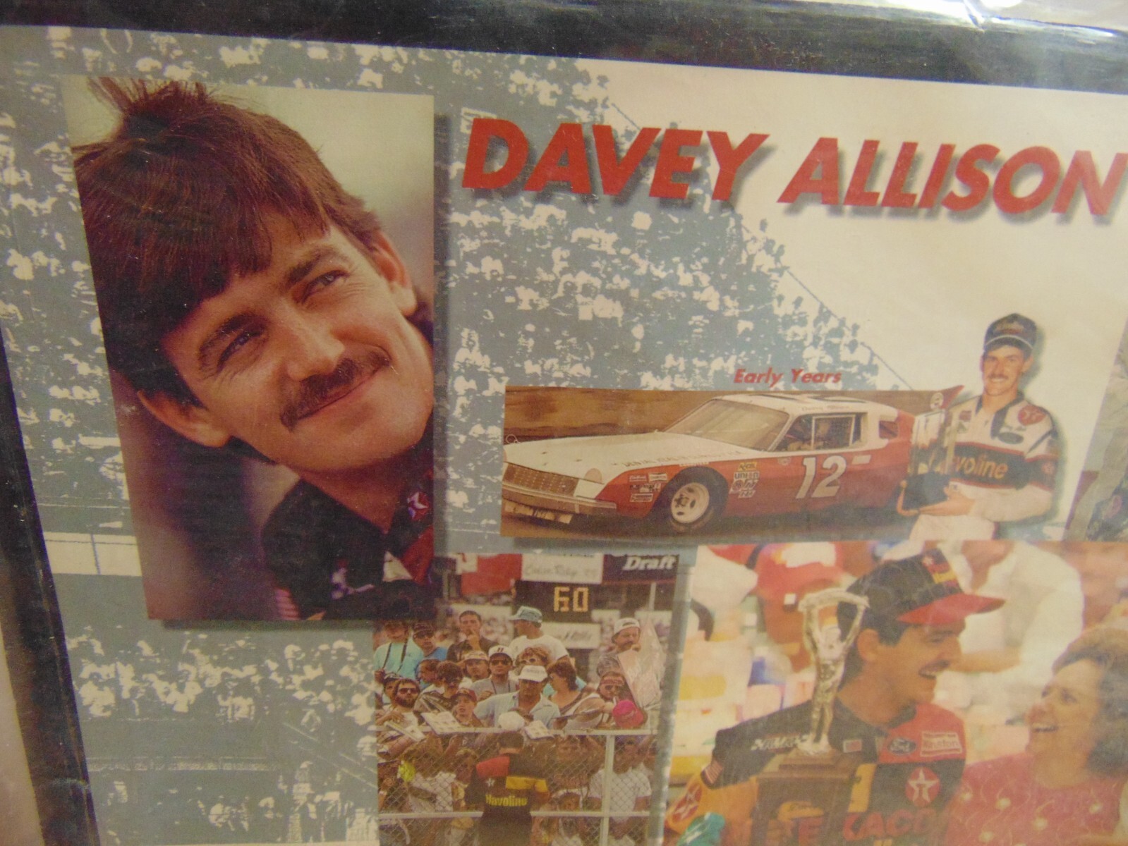 Press Pass DAVEY ALLISON 1993 Photo Board – SEALED