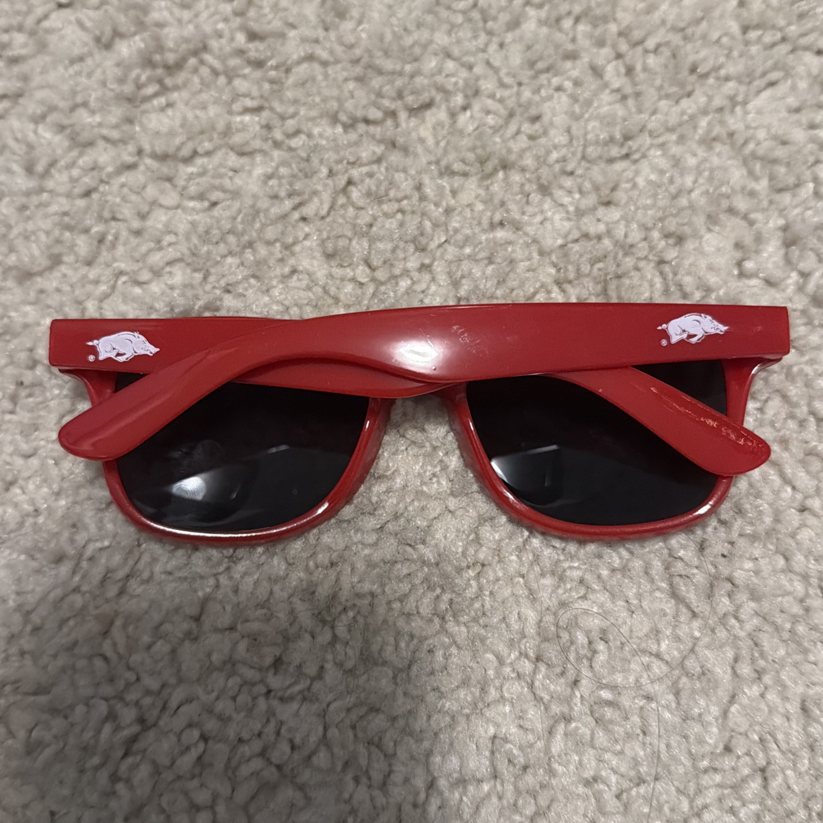 University Of Arkansas Banner And Stickers Gift Woo Pig And Sunglasses
