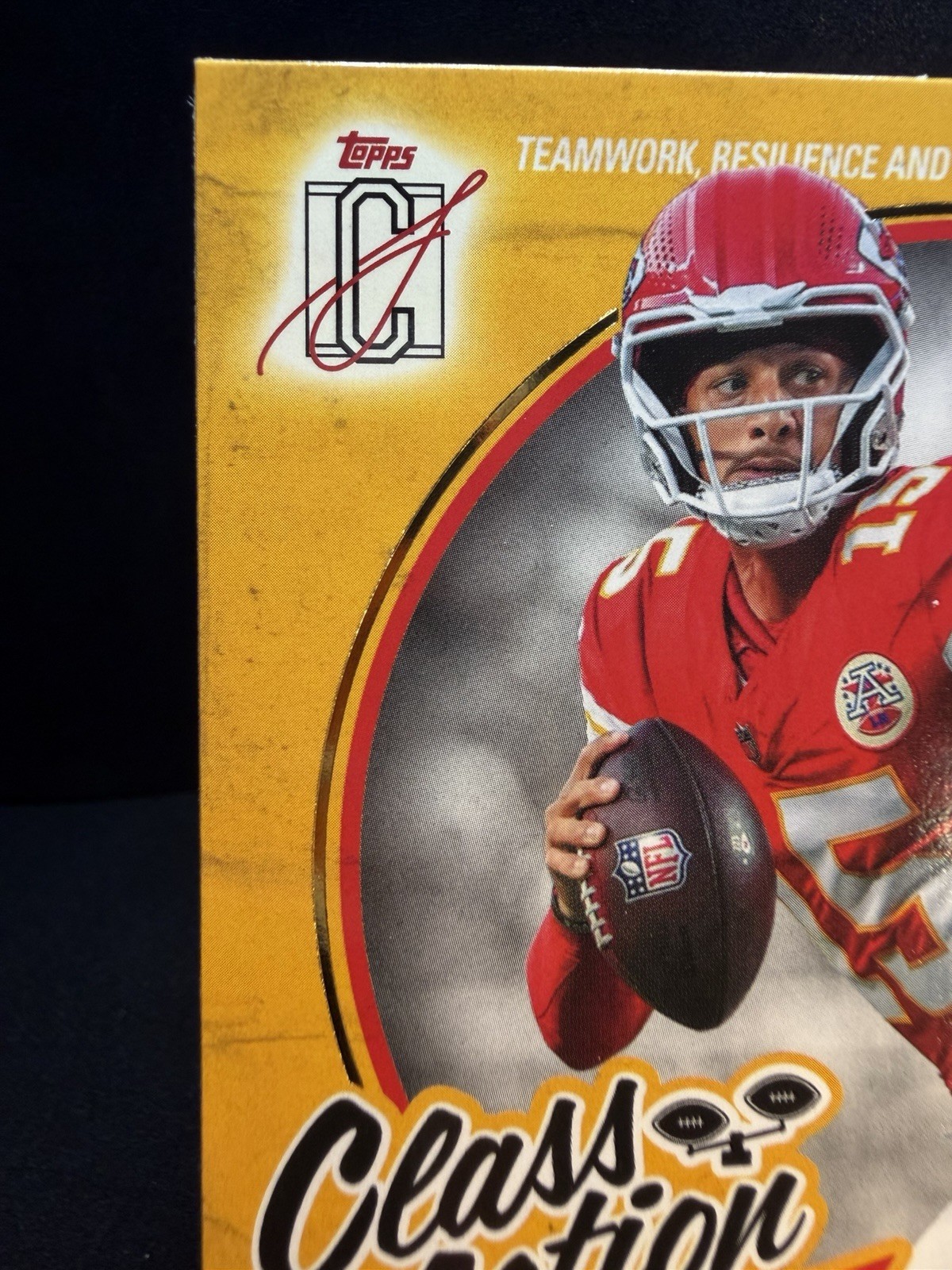 2025 Topps Class Action Insert Patrick Mahomes II Chiefs #CA-16