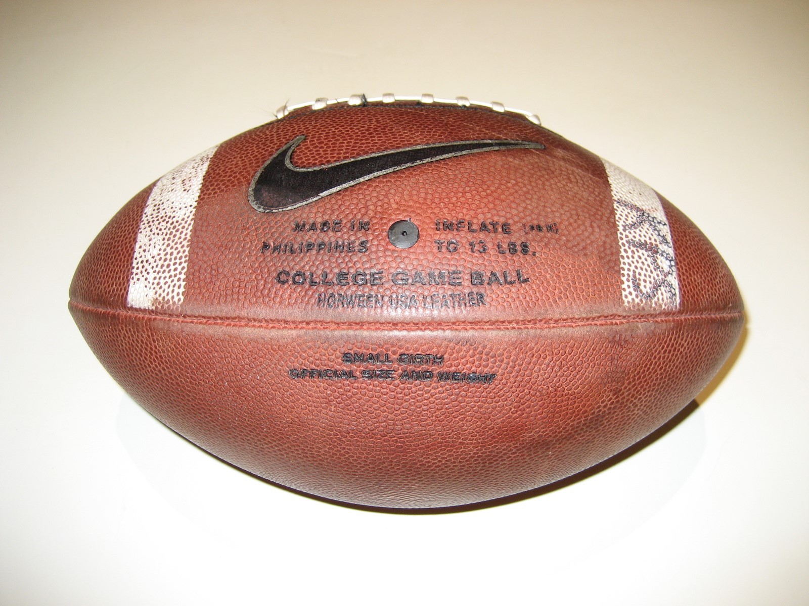 Fresno State Bulldogs GAME USED Nike Vapor 3005 Football – Mountain West Univ.