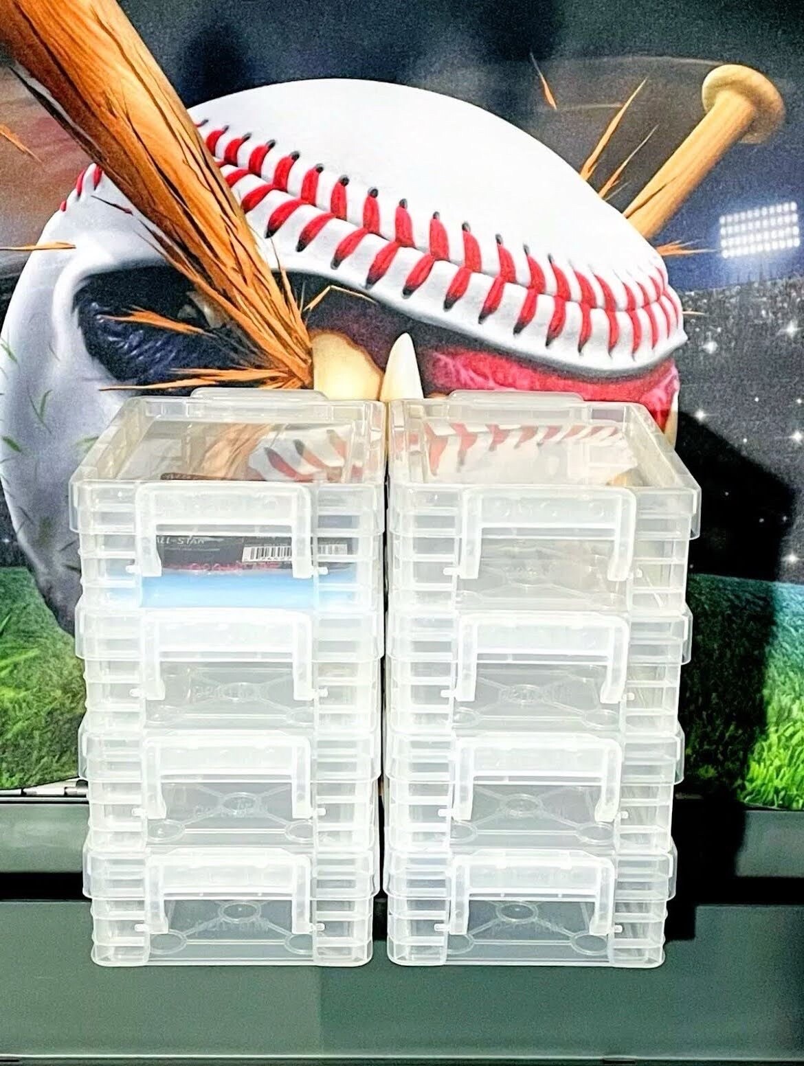 Card Storage Box – For Penny Sleeved Cards🏆 Stackable!