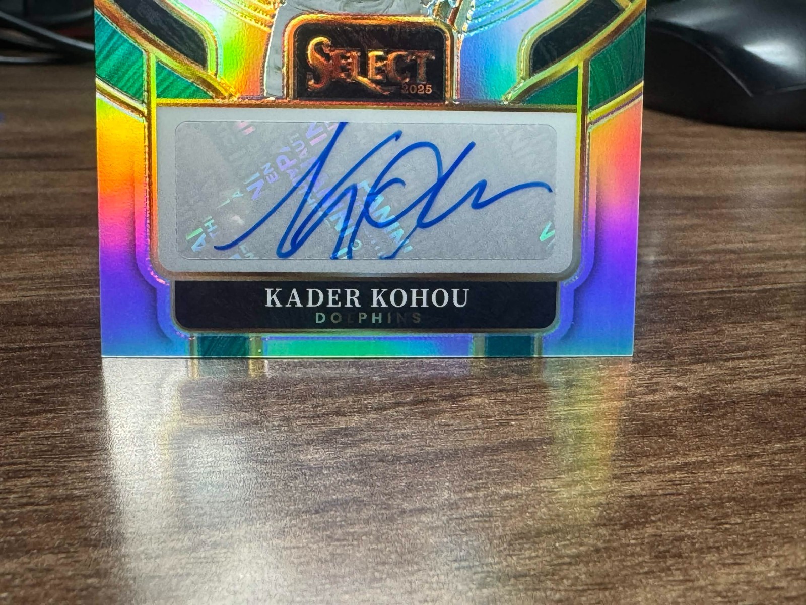 Auto 2025 Panini Select – Select Signatures Kader Kohou #SIP-KKU (AU)