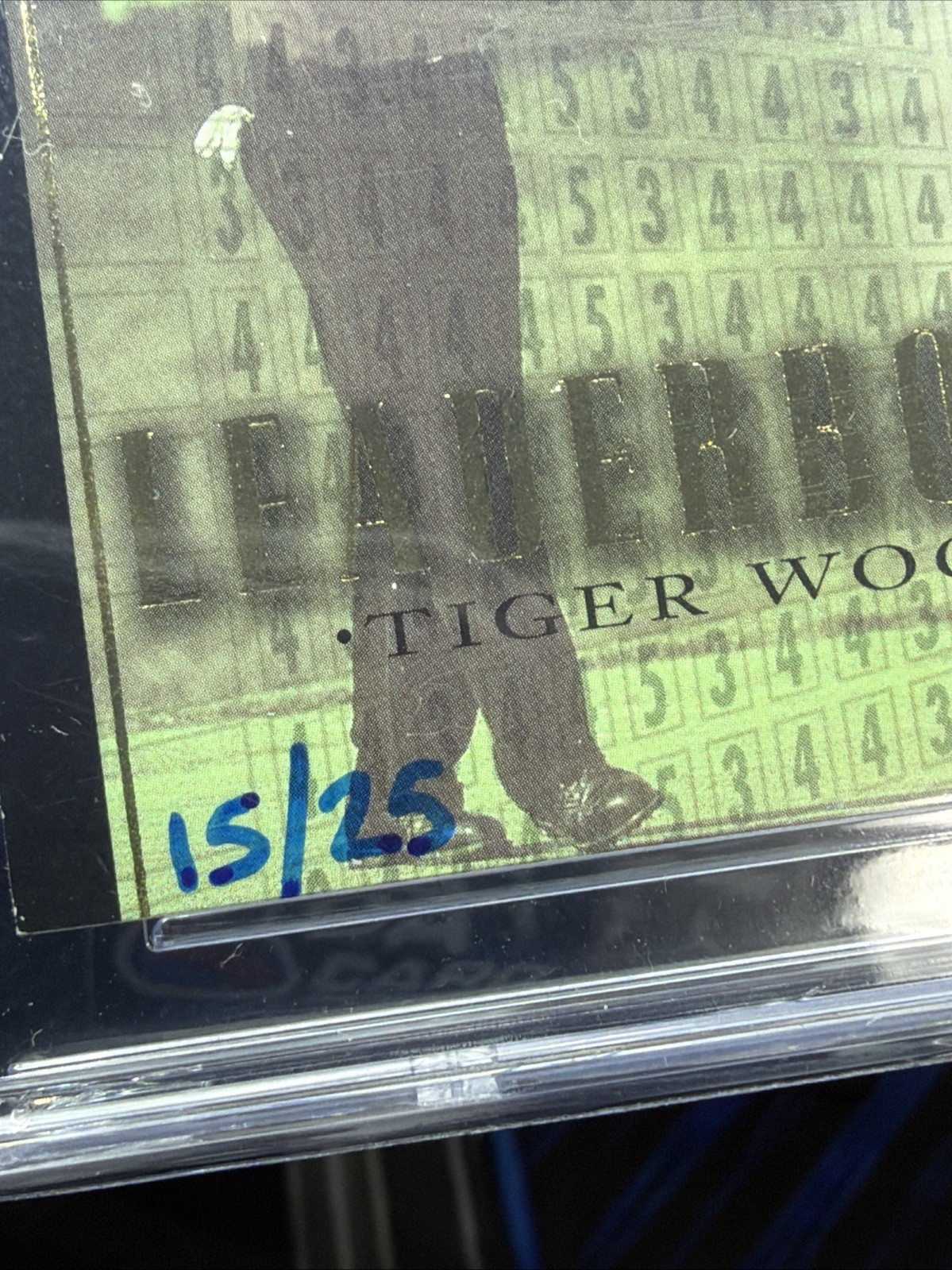 2026 SSP Tiger Woods RC/25 HAND # 2001 BUYBACK Upper Deck Leaderboard GOAT!!
