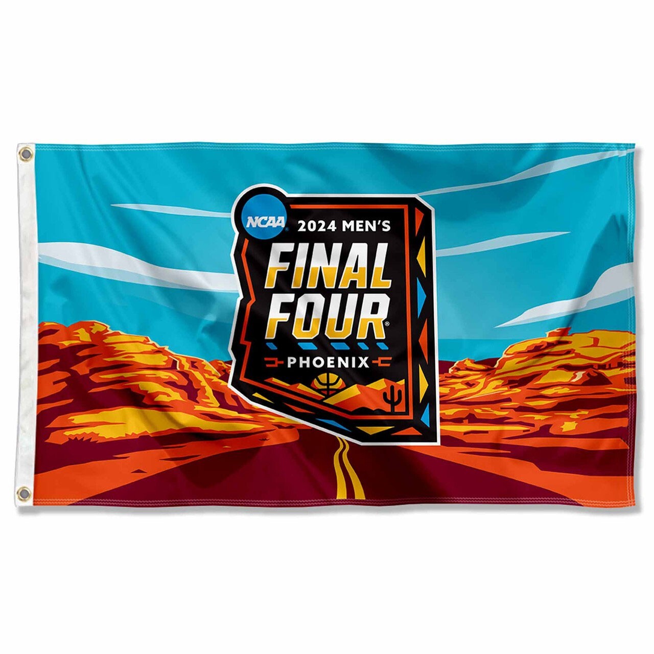 2024 Final Four Men’s Logo Basketball 3×5 FT College NCAA Flag / Banner