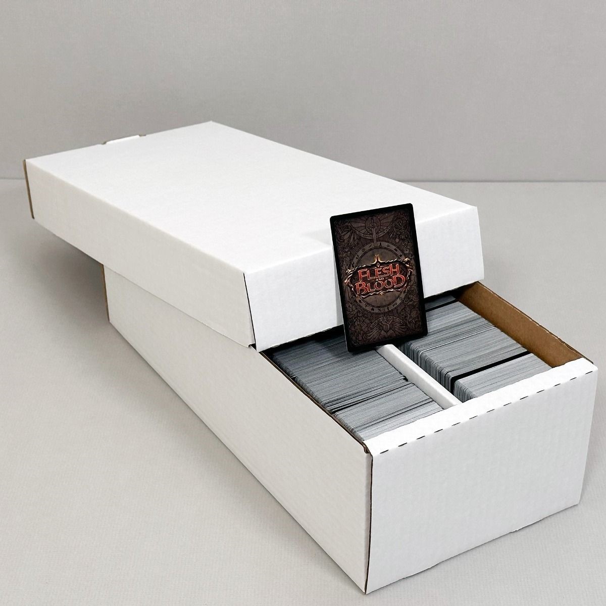 X6 BCW Card Shoe Boxes Holds 1600 Trading Sport / Gaming Cards & Toploaders DEAL
