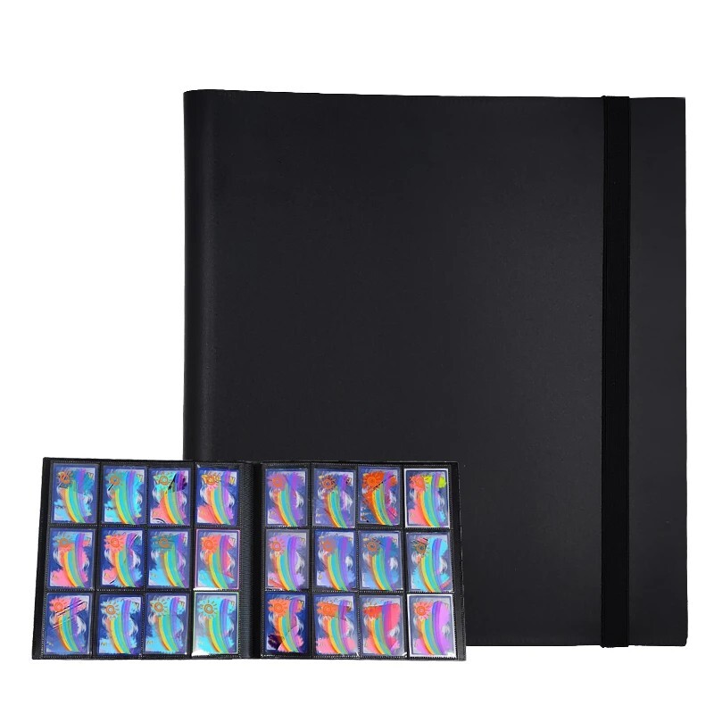 12 Pocket Master Set 480 Card Binder Elastic Trading Cards Album Folder Pokemon