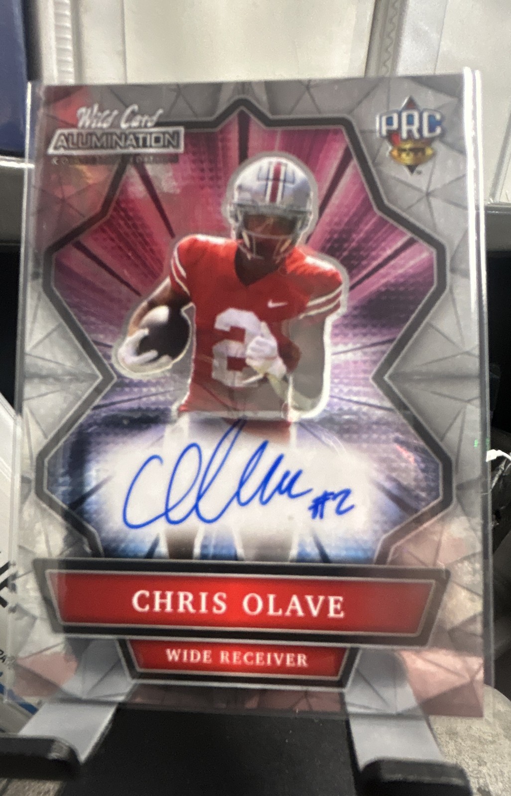 2021 Wild Card Alumination NIL Collegiate Edition – Autographs Chris Olave (AU,