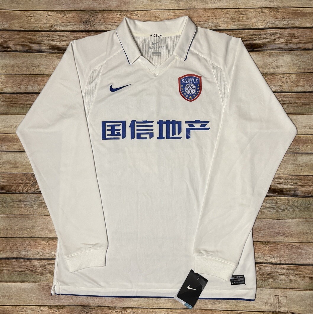 Player Version Jiangsu Sainty FC 2011 Jersey #39 Kamoliddin Tadjiev Nike Soccer