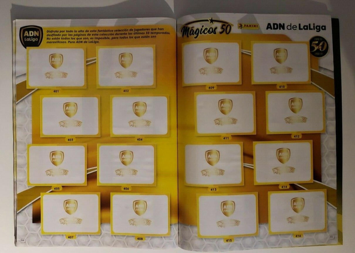 Panini Liga 2021-2022 – Latin America Edition 441 Sticker Album – Empty