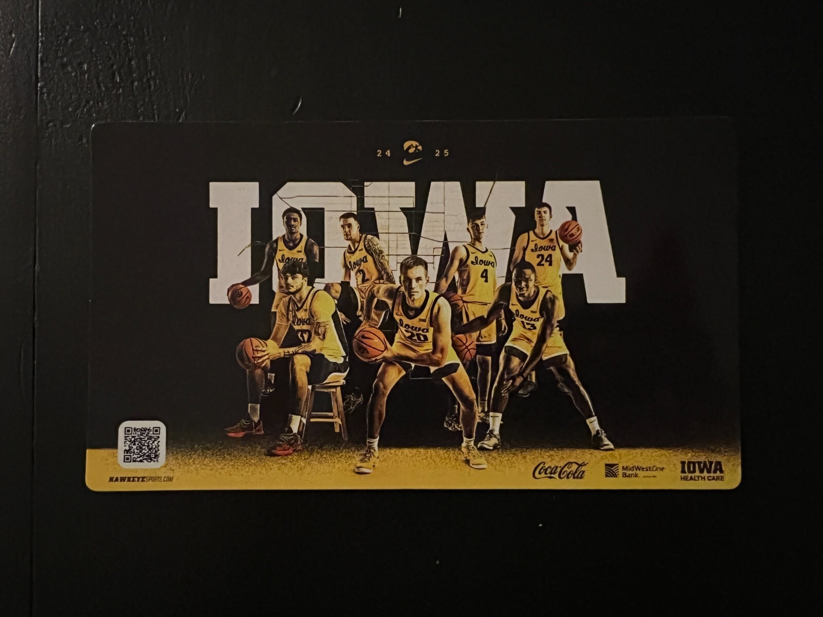 University of Iowa Hawkeyes Build Your Bundle Poster / Magnet / Pocket Schedule