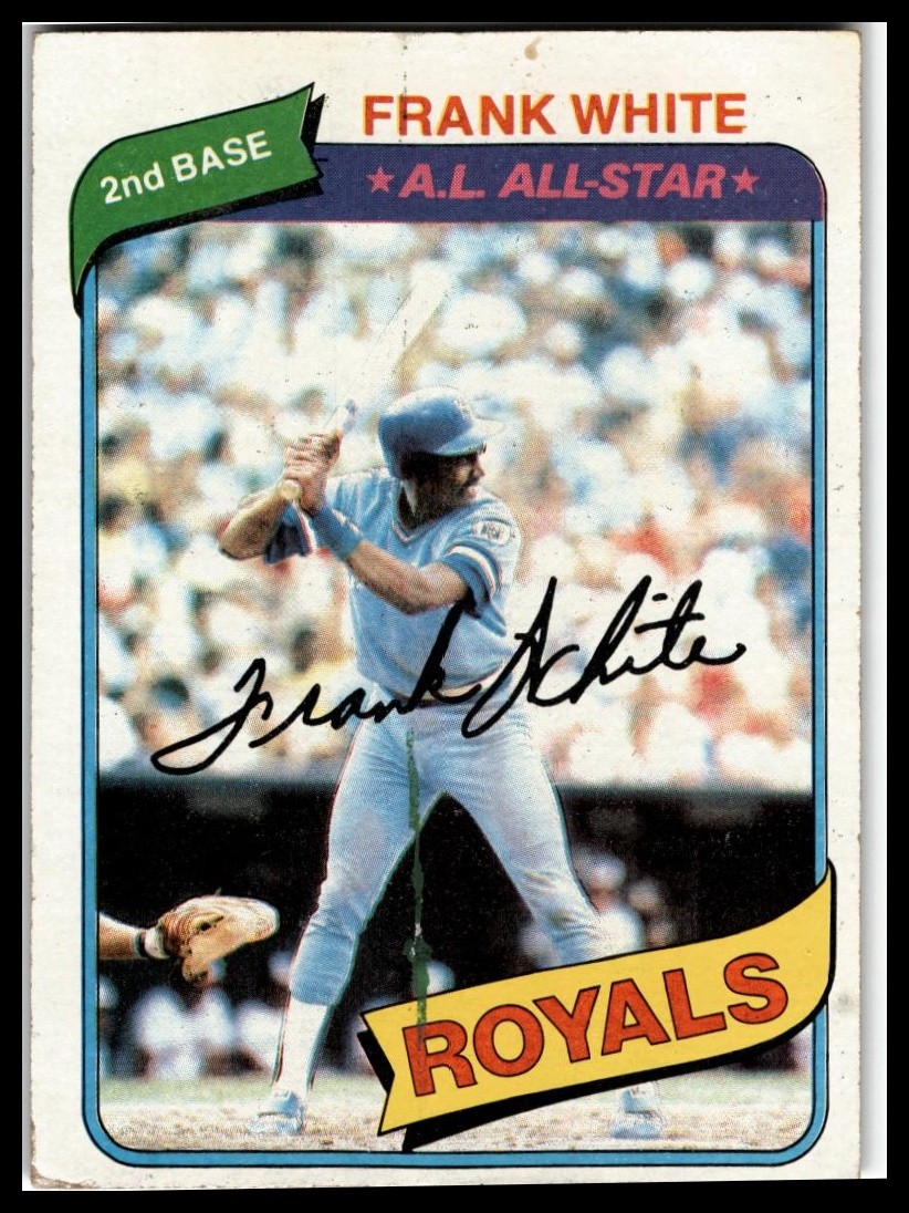 1980 Topps #45 Frank White