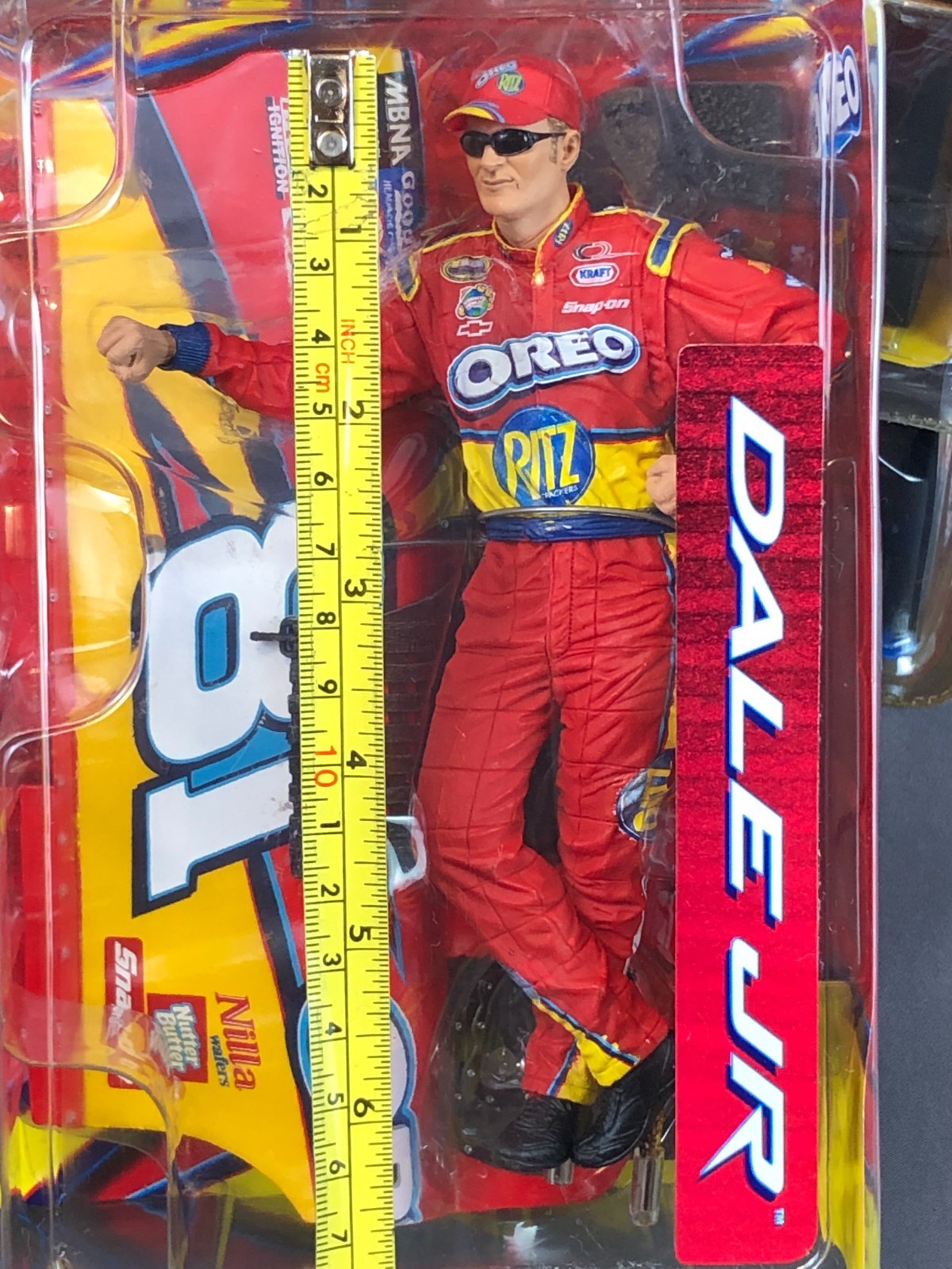 5 Action McFarlane DALE EARNHARDT SR/JR MARTIN TRUEX JR. Figure w/ Stand 6 1/2″