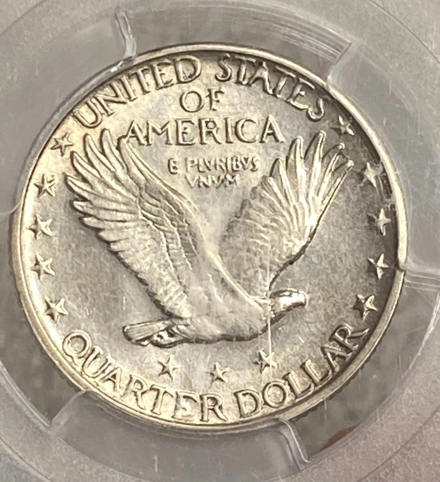 1919-D Standing Liberty Quarter. VF-XF