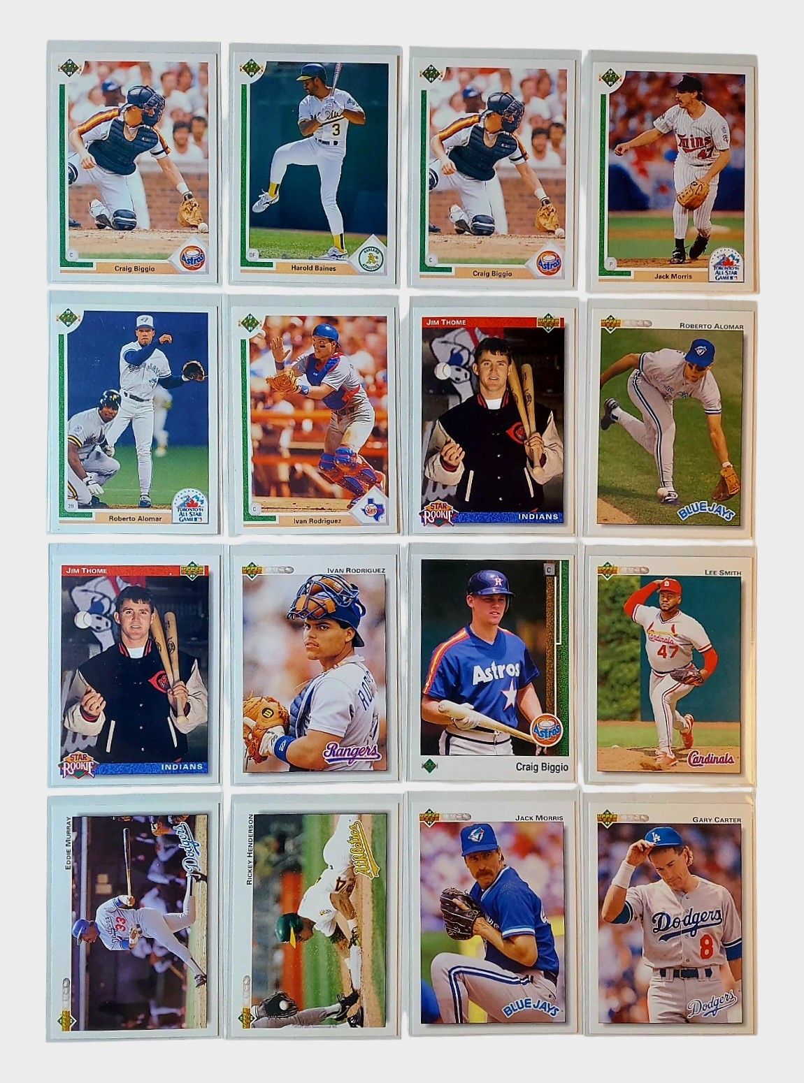 junk wax HALL OF FAMERS 286 Cards • 1989-92 • NRMT-MINT