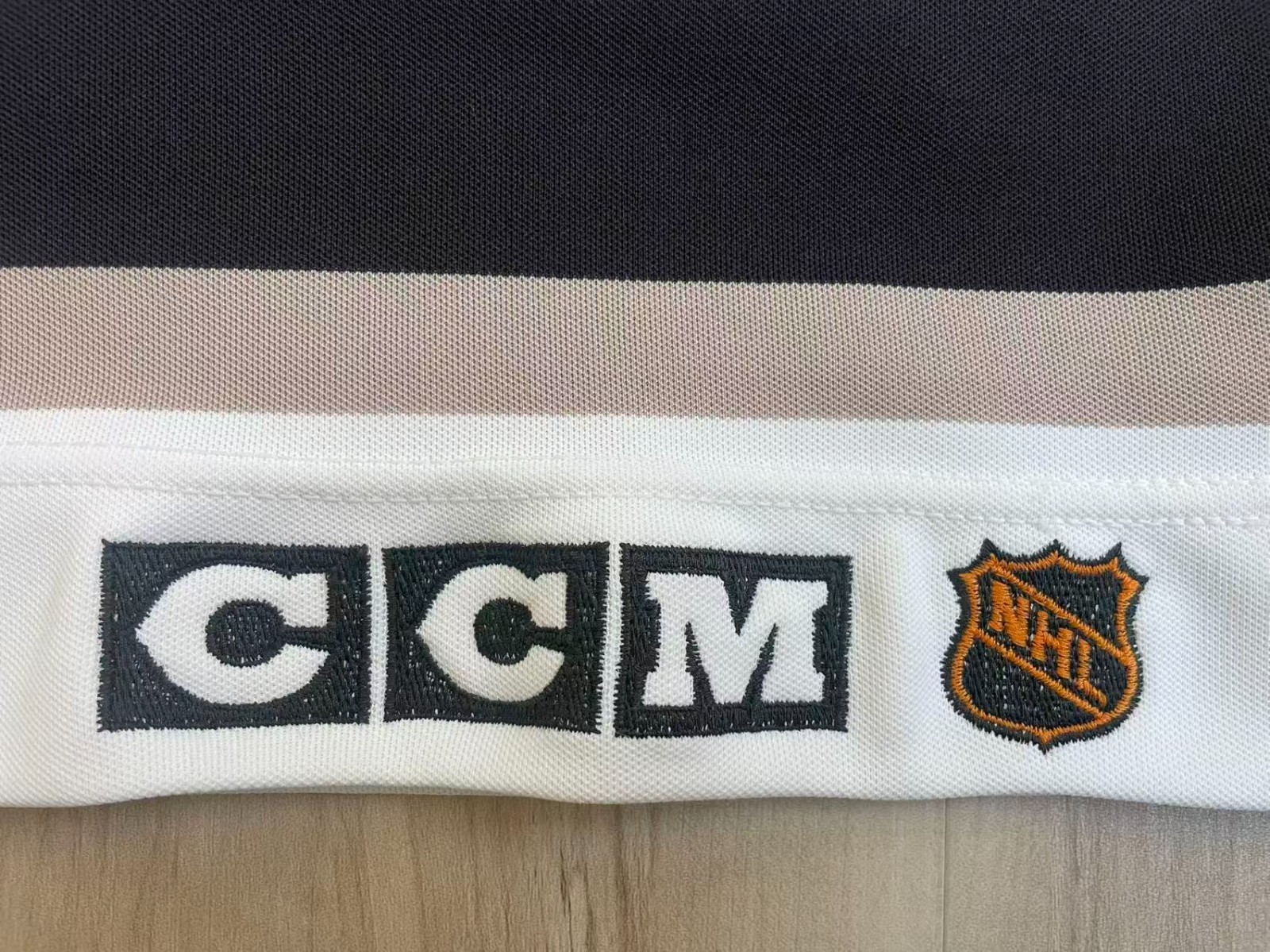 Vtg 90s LA Kings CCM Center Ice Authentic Hockey Jersey 48 Maska Ultrafil Blank