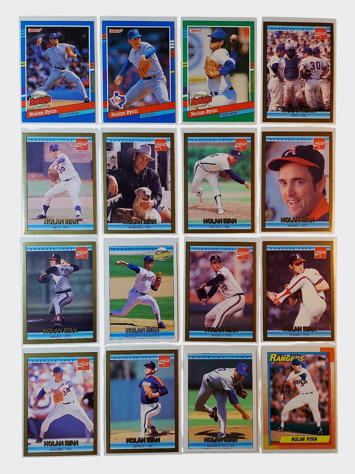 junk wax HALL OF FAMERS 286 Cards • 1989-92 • NRMT-MINT