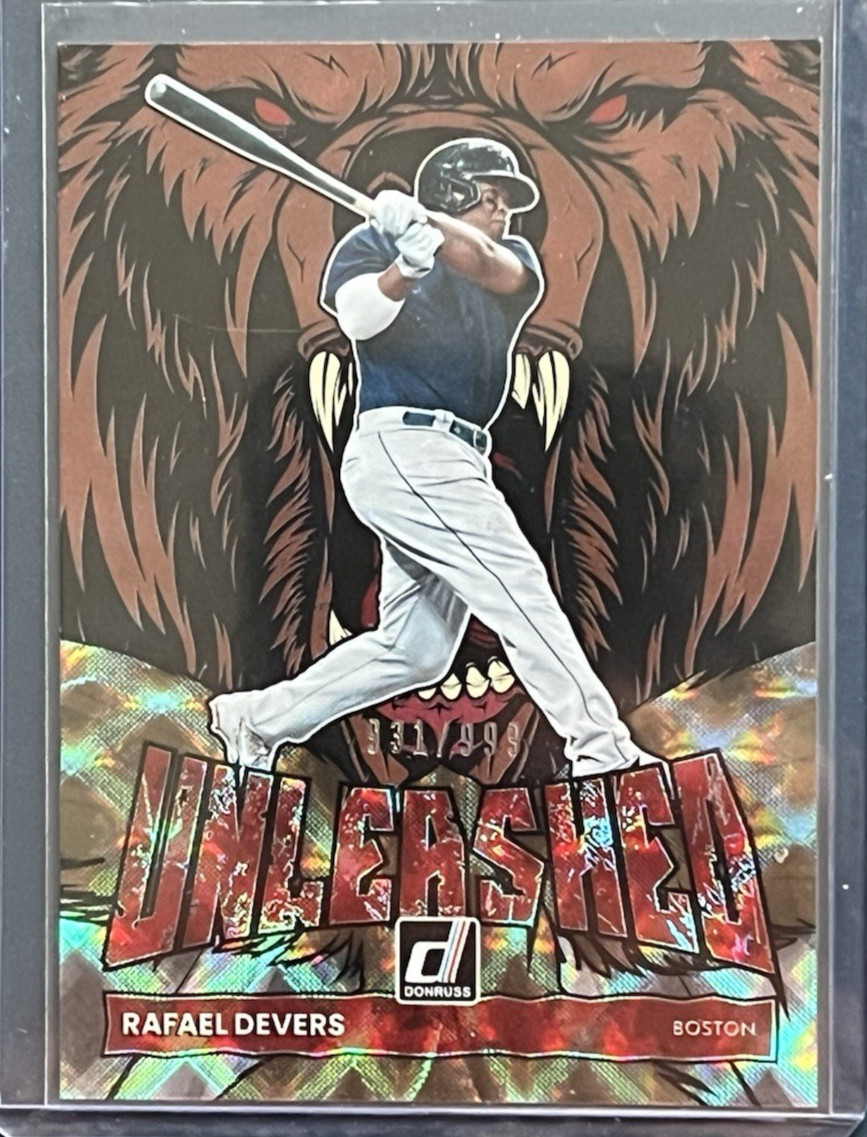 2022 Donruss #UL-9 Rafael Devers Unleashed 931/999