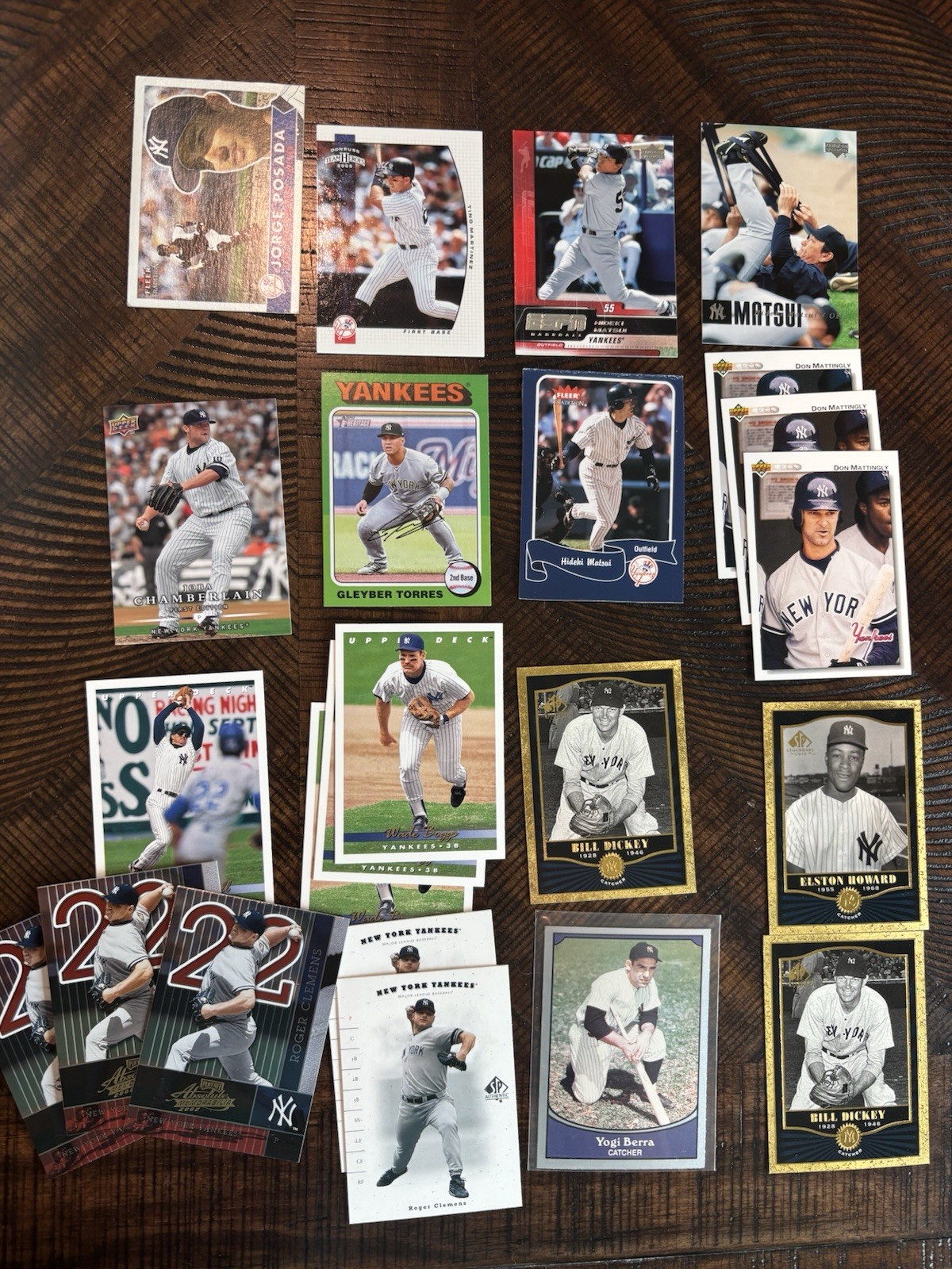 Lot of 3200 New York Yankees Mattingly, Winfield, Sabathia, Henderson, LOADED!!!