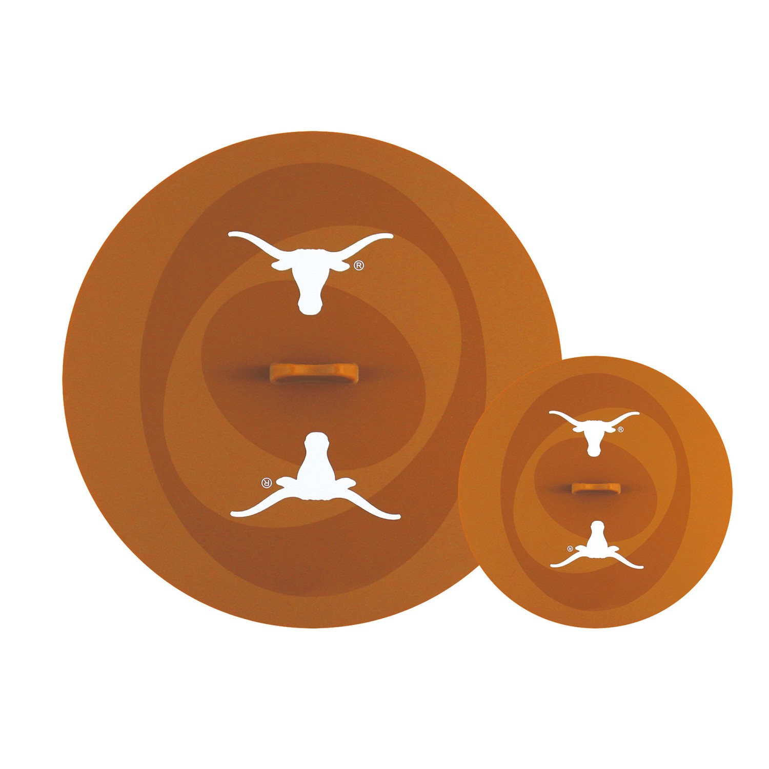MasterPieces – Texas Longhorns – NCAA Silicone Lid Set – 2 Sizes