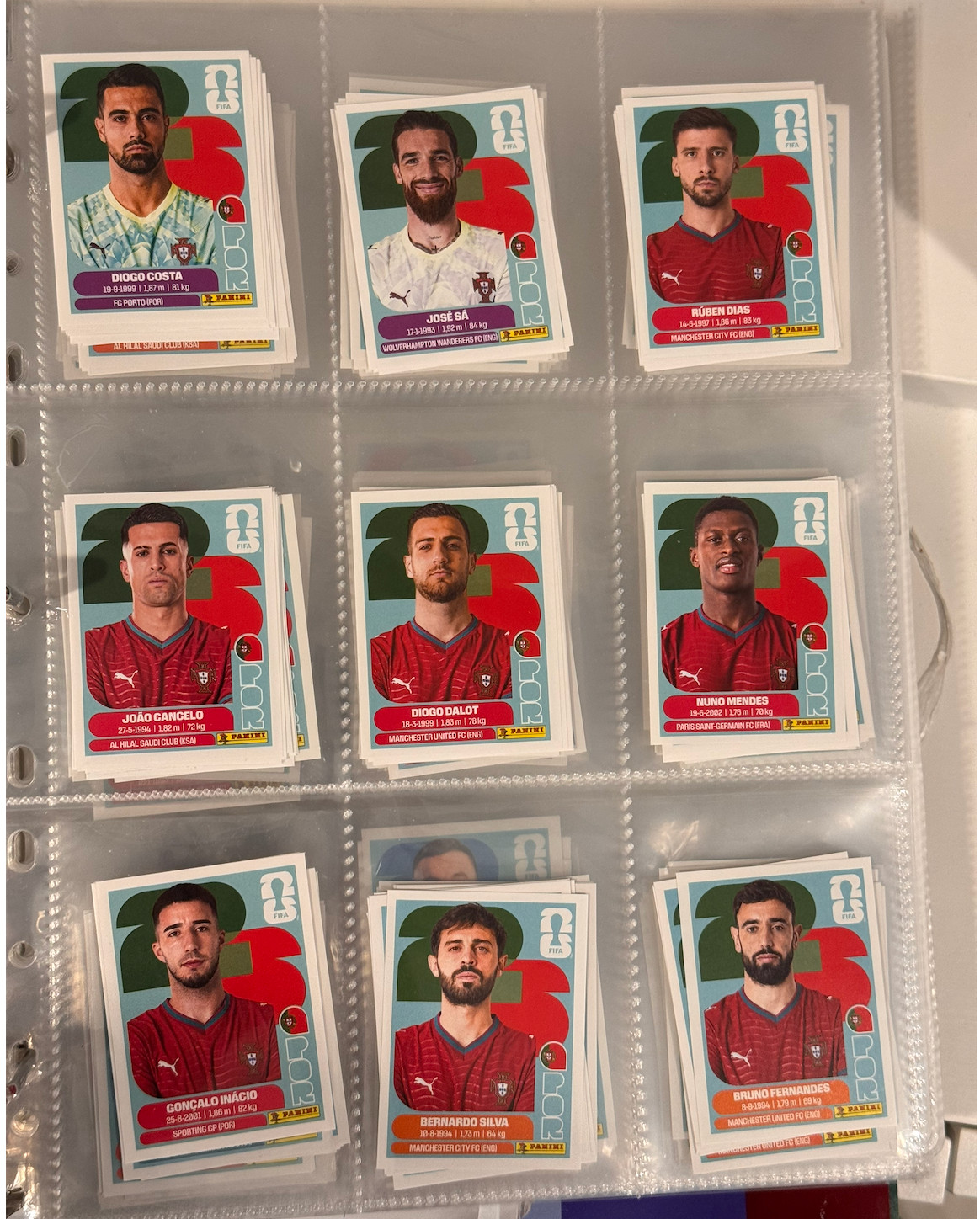 2026 Panini FIFA World Cup Sticker Collection Complete Lot Builder Group J K L