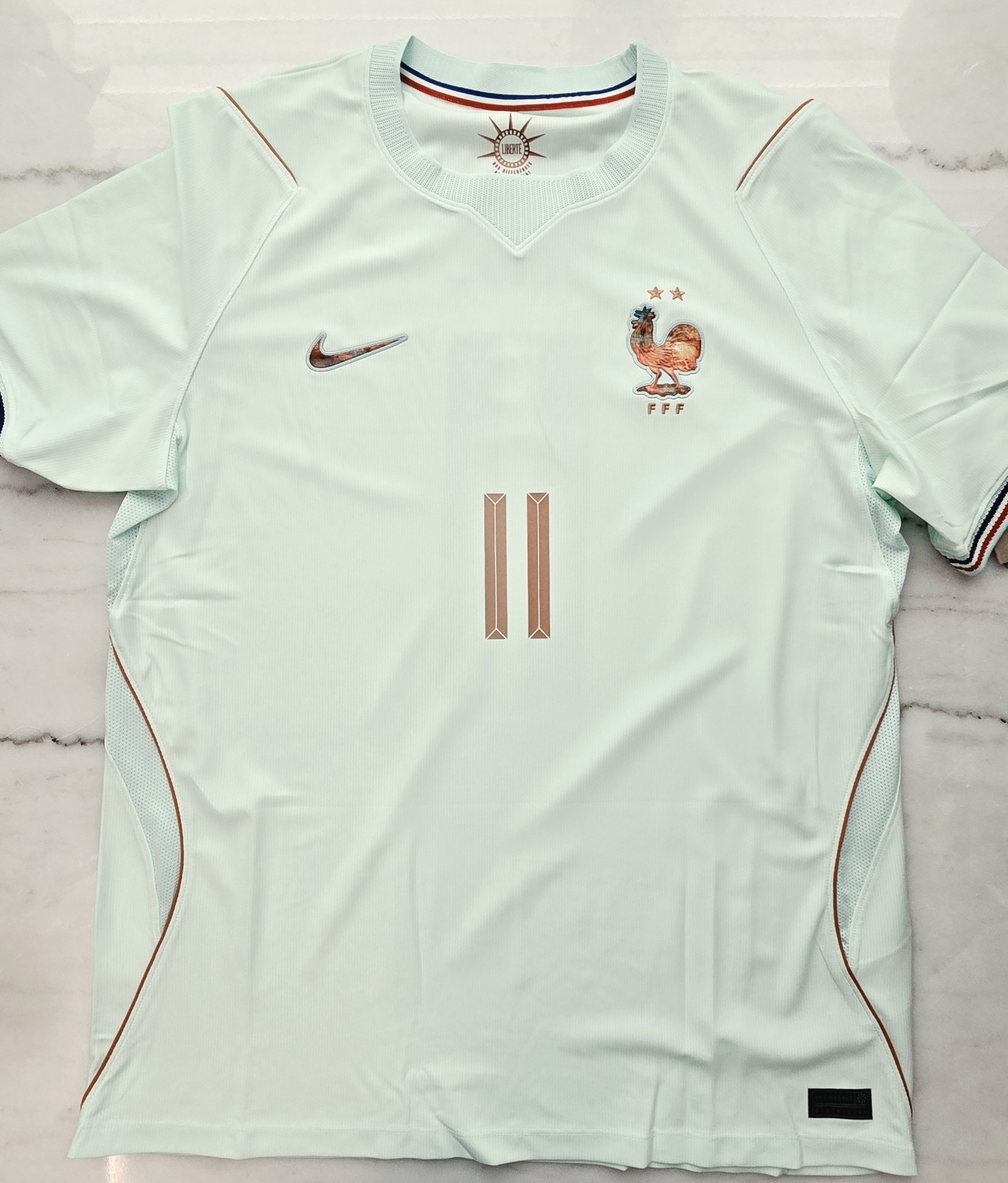 PRE ORDER 2026 Nike FRANCE FFF #11 OLISE Stadium Away Dri-FIT Jersey IB5367-394