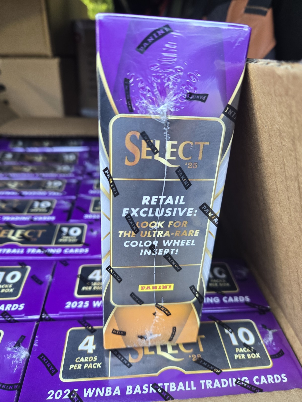 2025 Panini Select WNBA Basketball Mega Box Factory Sealed