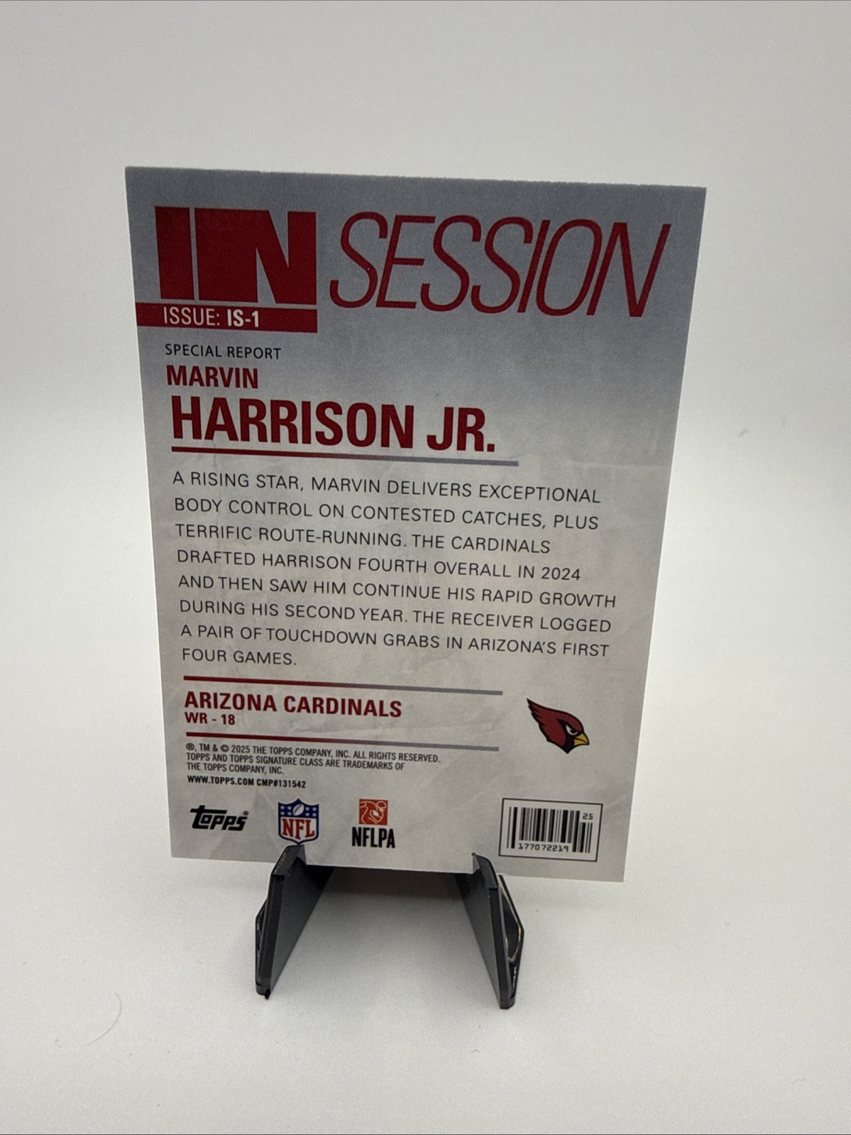 Topps 2025 Signature Class In Session IS-1 Marvin Harrison Jr. Cardinals NFL