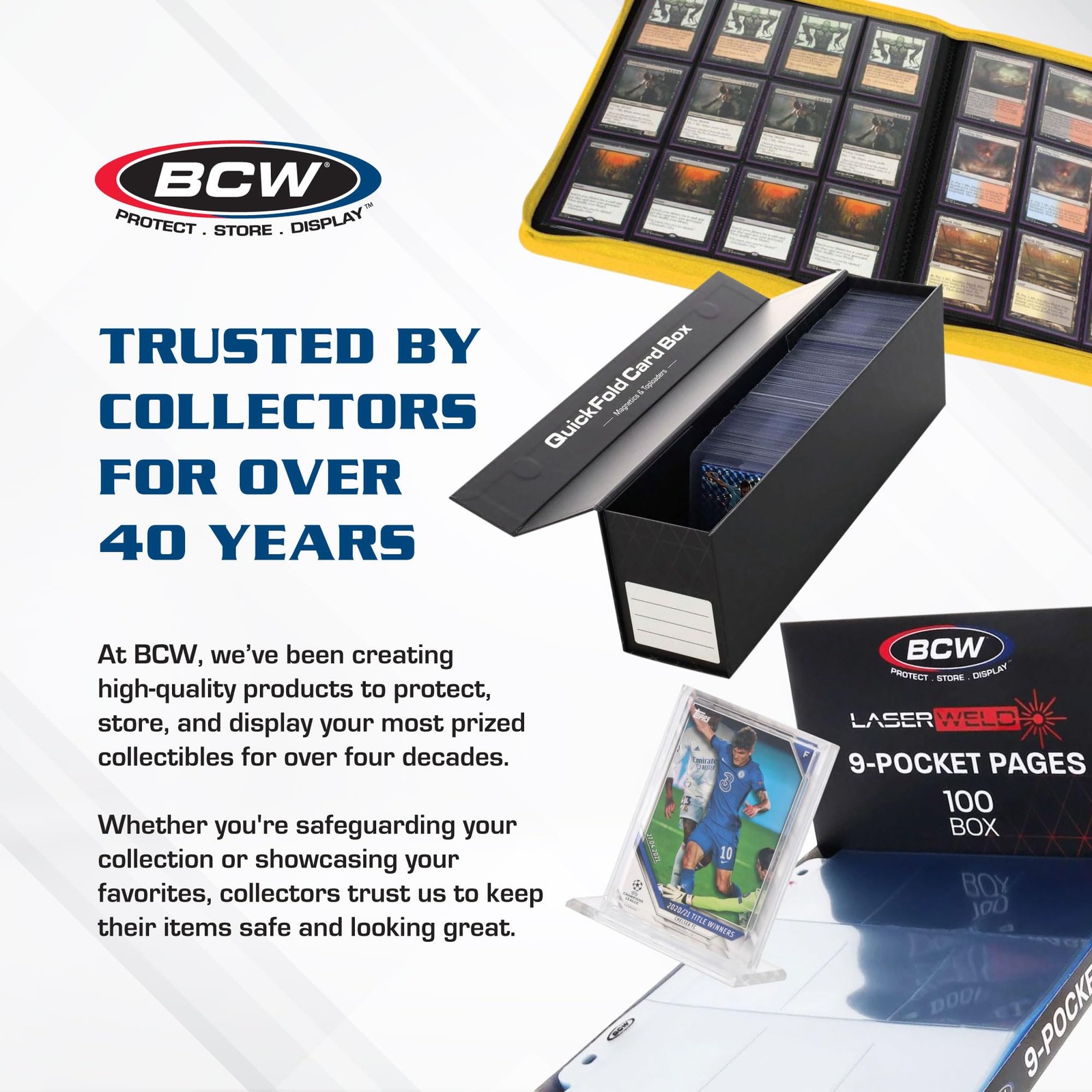 BCW Thick 138PT Card Top Load Holder (Pack of 10), 3 x 4