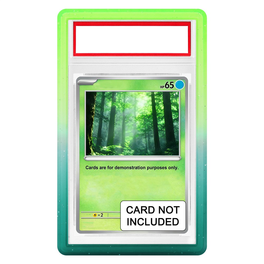 TPU Gradient Color Slab Protector Bumper Guard for PSA Graded Cards Protector