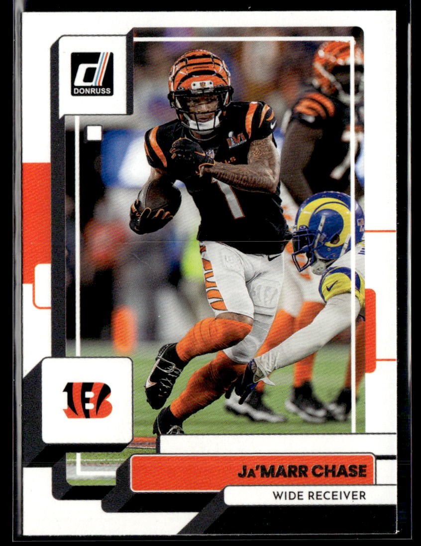 2022 Donruss #196 Ja’Marr Chase Bengals Football Card 1002G