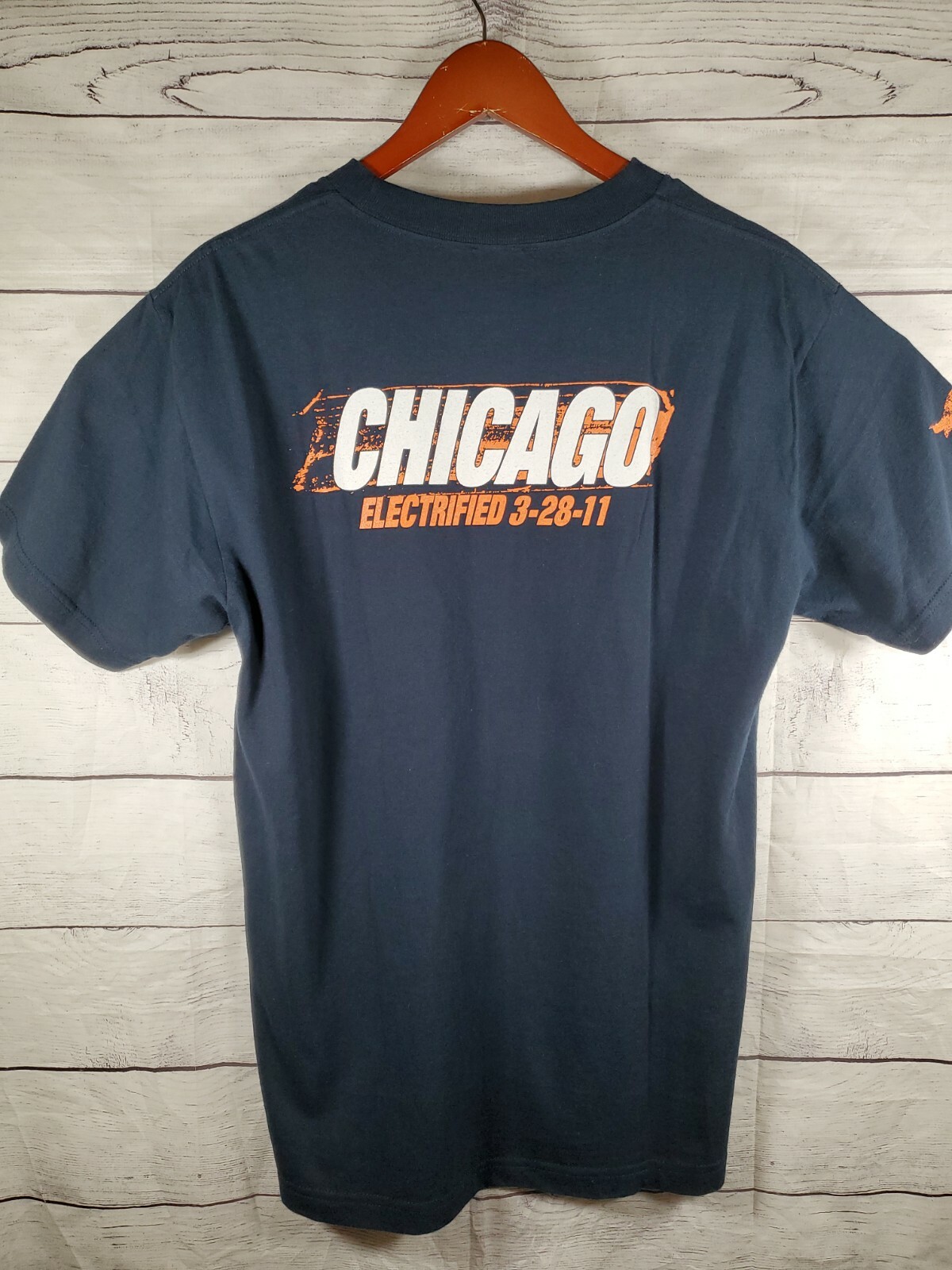 WWE Wrestling The Rock Finally Chicago 2011 Medium WCW ECW WWF Electrified Shirt
