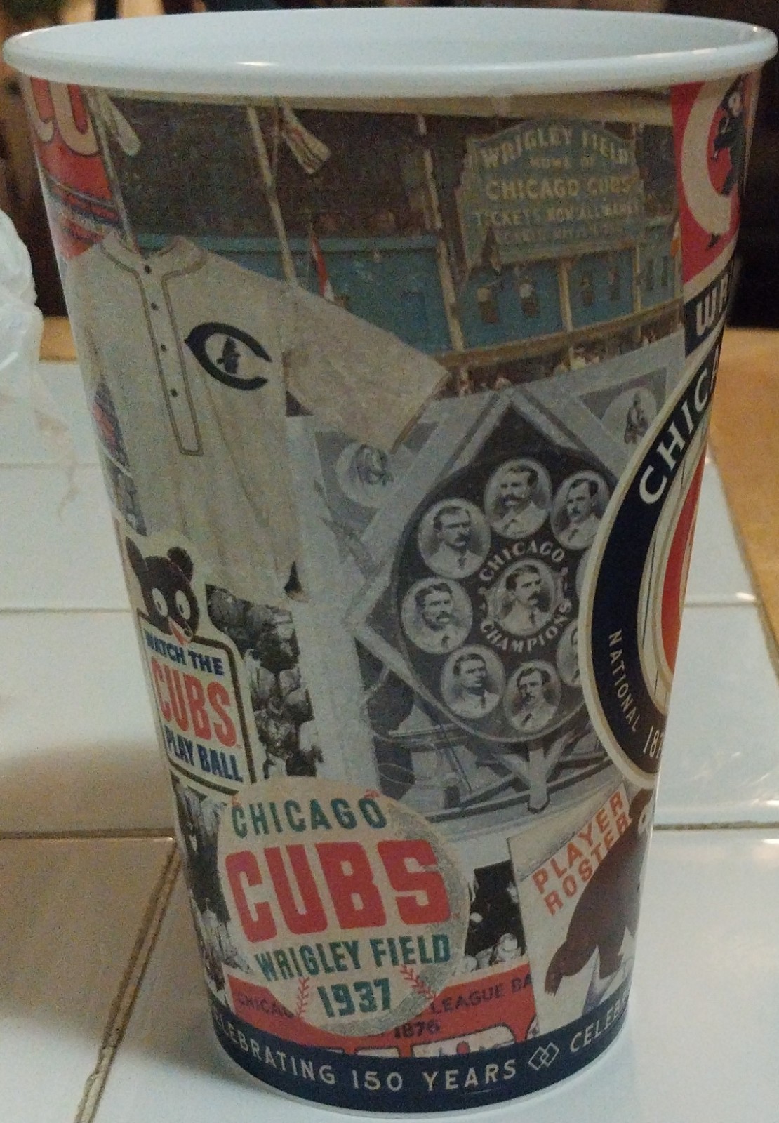 Chicago Cubs 2026 150th Anniversary Souvenir Liquor Cup From Wrigley Field⚾️