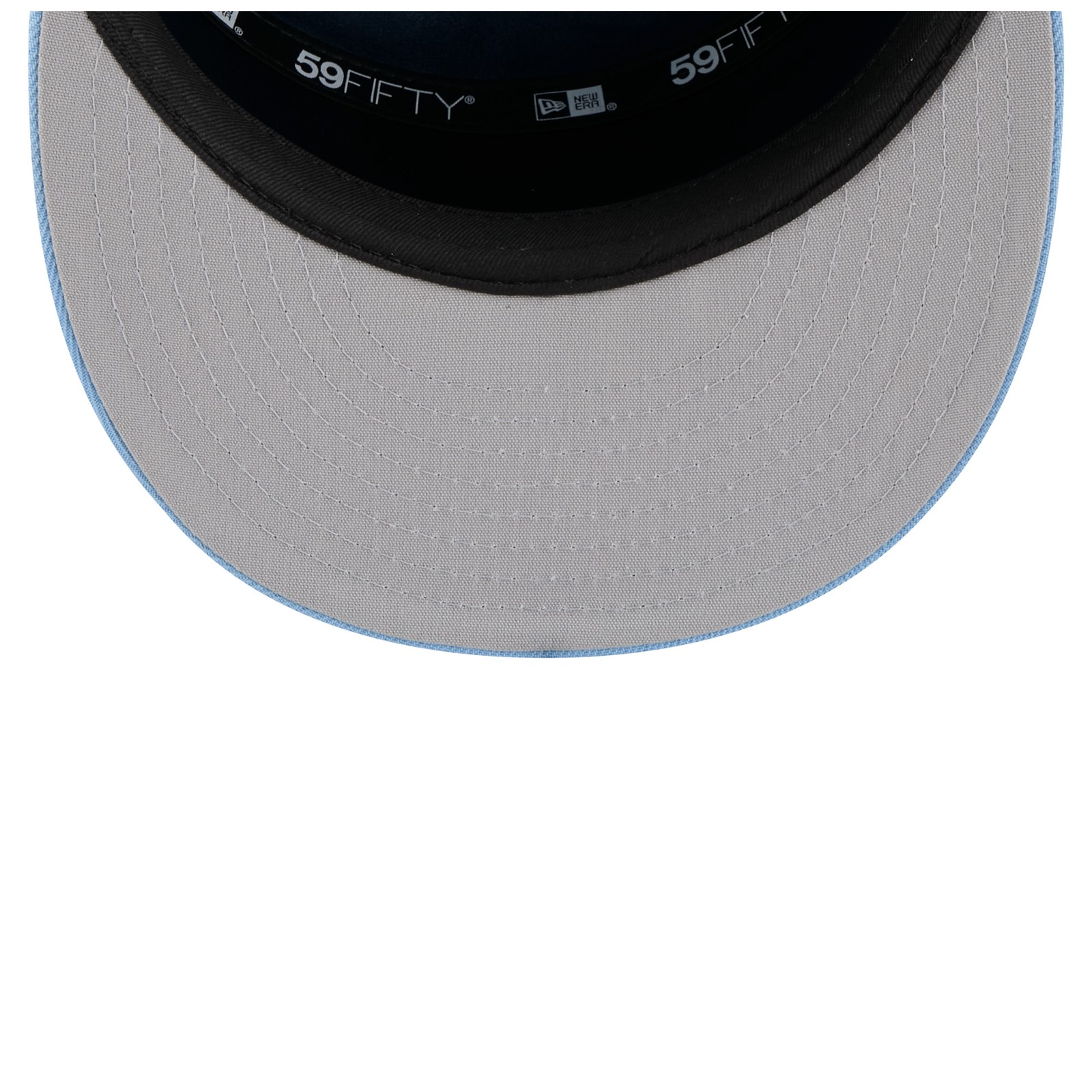 Men’s New Era White/Light Blue Memphis Grizzlies 2025 NBA Tip Off Split Panel