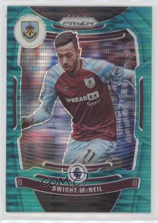2021-22 Panini Prizm Premier League Breakaway Teal 33/49 Dwight McNeil #67 0x3q