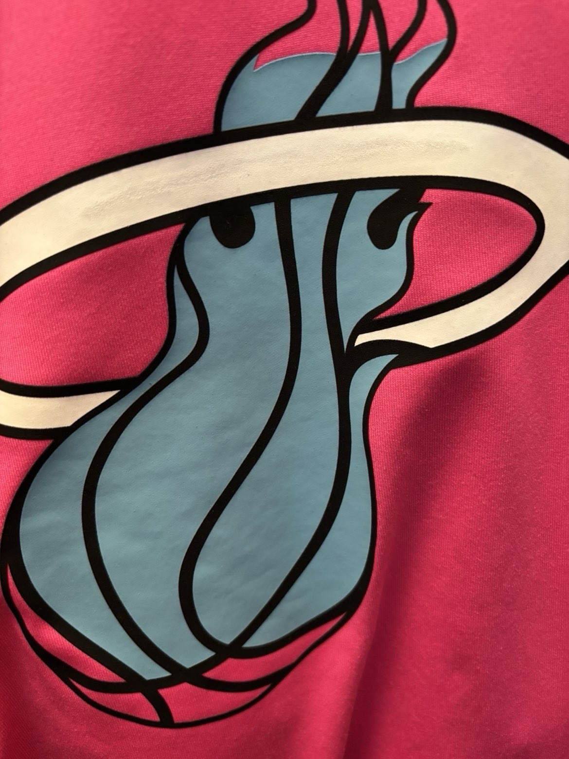 Nike Miami Heat vice authentic shooting shirt size large Super RARE