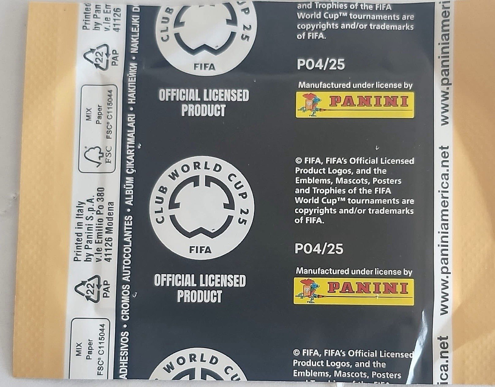 ON HAND 🔥 Panini FIFA Club World Cup 25 Sticker 50 Packet Box USA 🇺🇸 VERSION