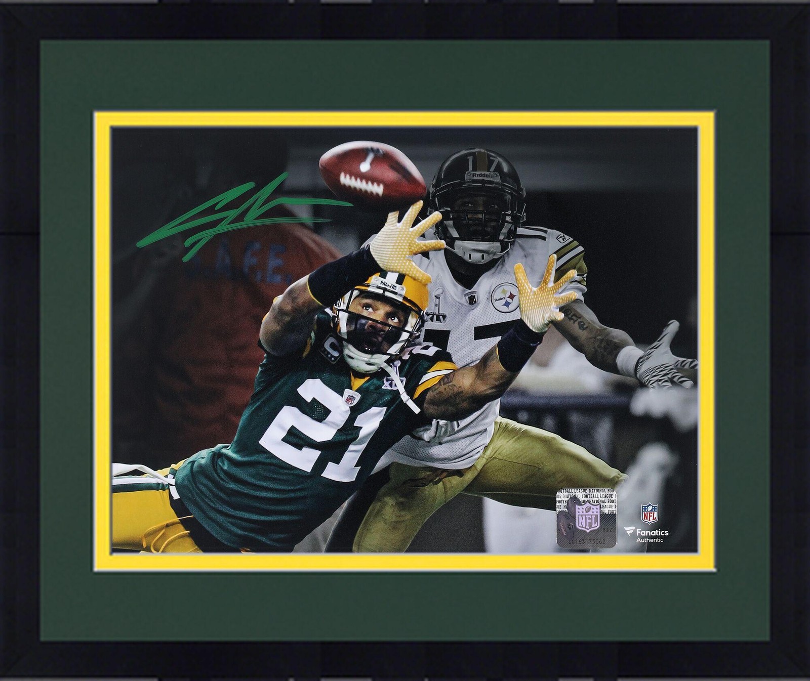 Autographed Charles Woodson Packers 8×10 Photo Item#14662364 COA