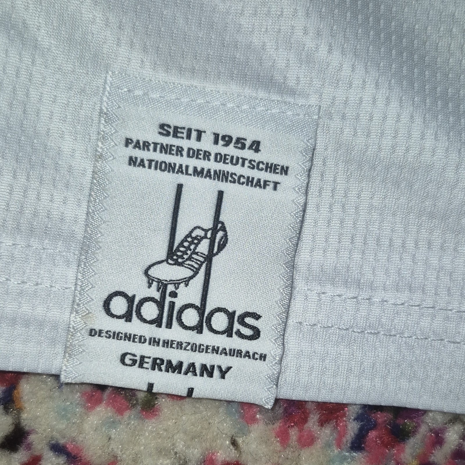 adidas Germany DFB Soccer Jersey Climacool Slim Fit Men’s Size M White