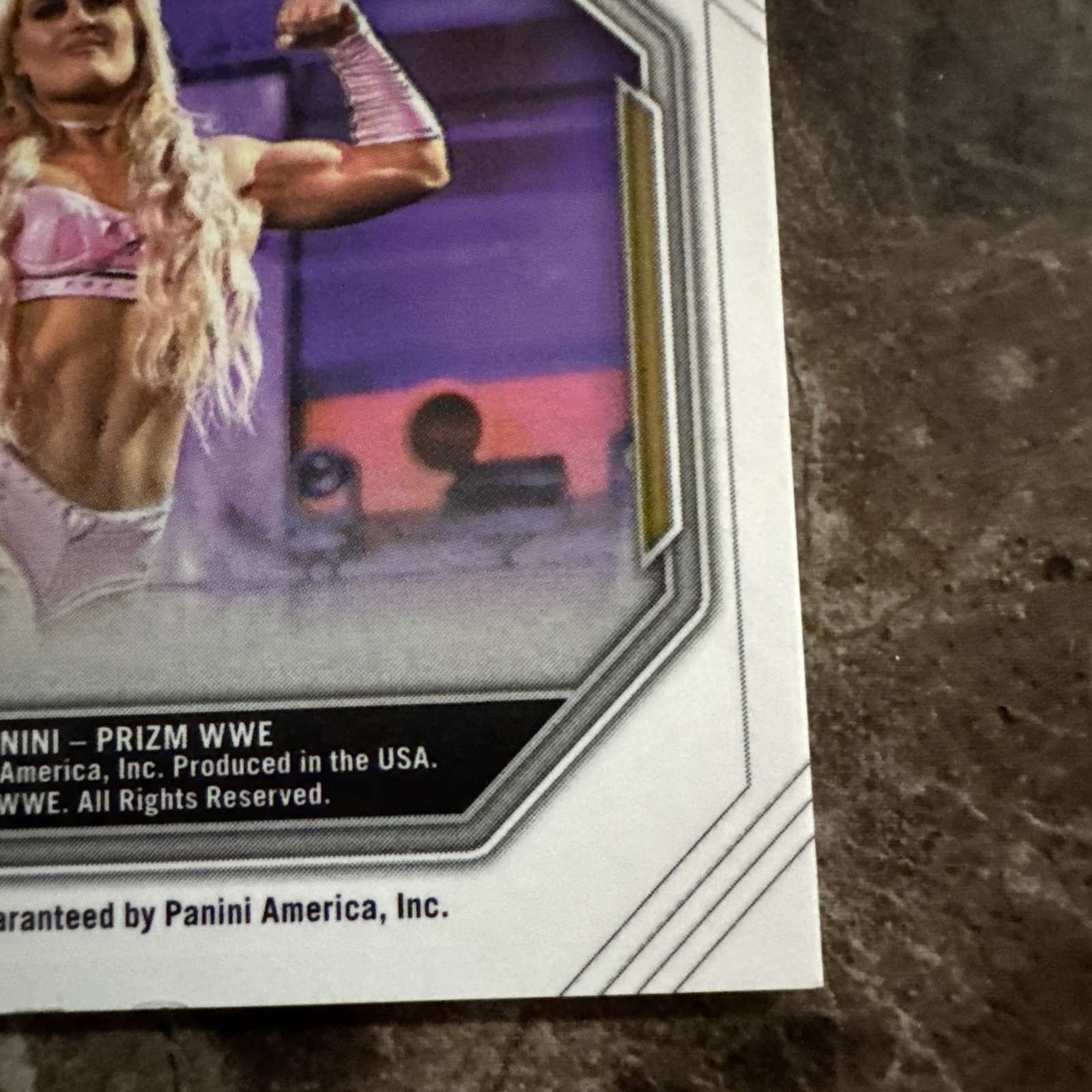 2023 Prizm WWE Tiffany Stratton Undercard Disco Prizm Auto Full Signature RARE🔥
