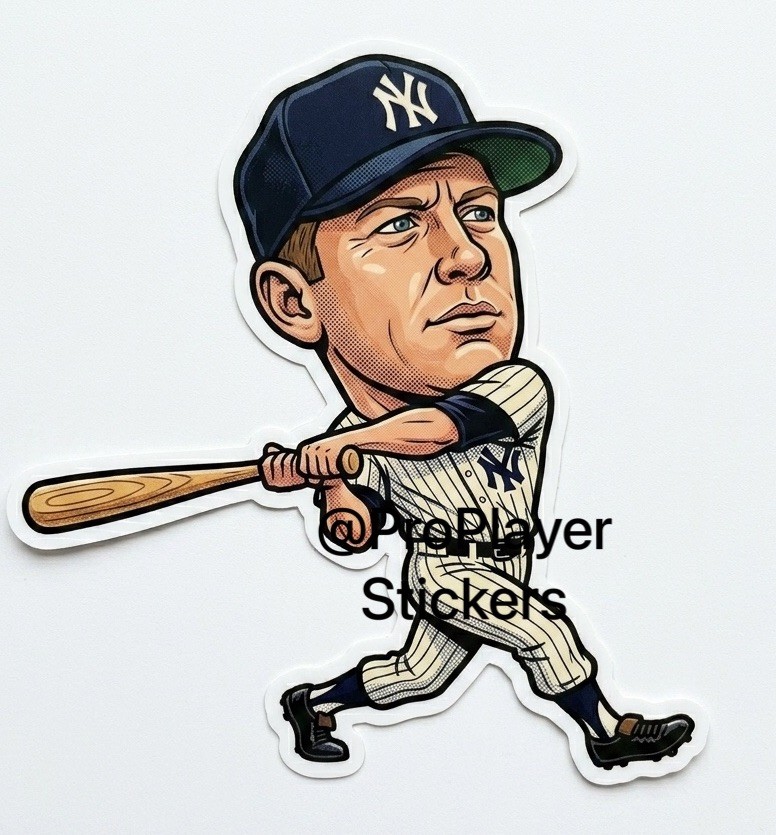 ⚾️ Mickey Mantle “The Mick” Sticker ⚾️