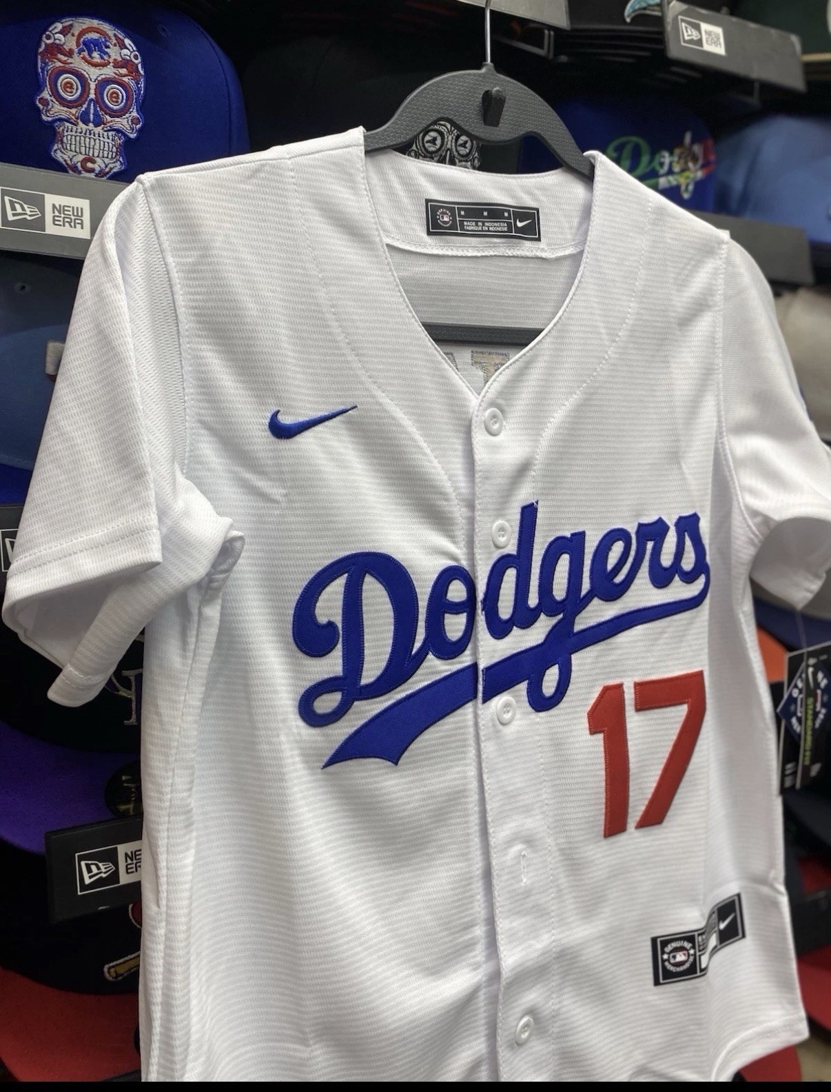 Los Angeles Dodgers Shohei Ohtani Youth White Stitched Jersey