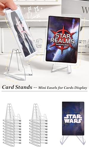 50 Card Stand Trading Card Stands Baseball Display Stand Holder